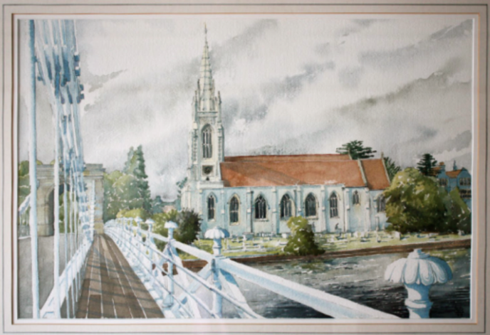 Across the Thames at Marlow