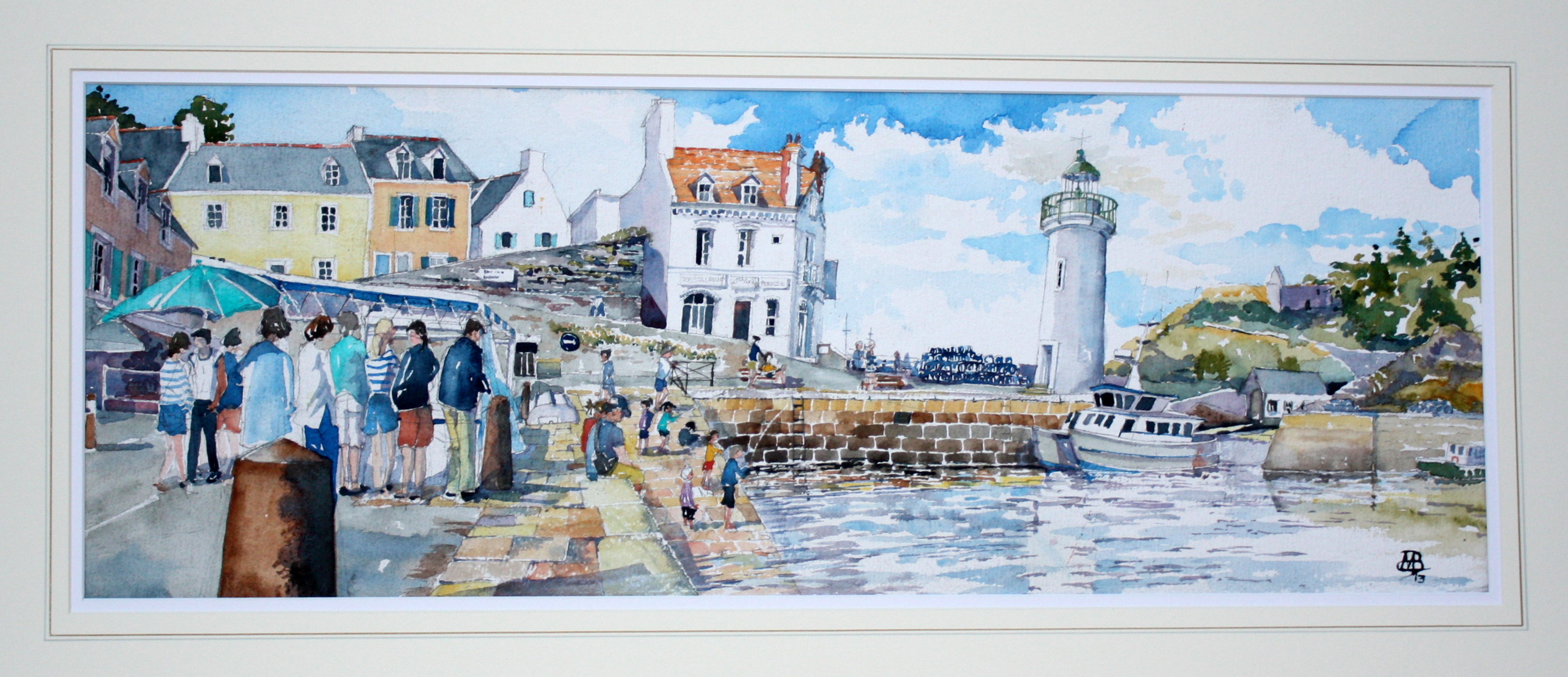 Port of Sauzon, Belle Isle, Brittany