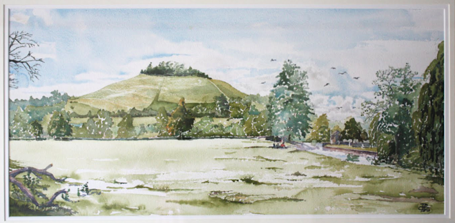 Whittenham Clumps & Thames, Oxfordshire